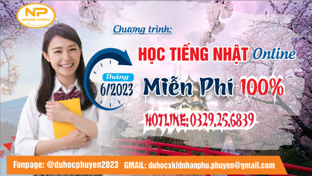 khai giảng lớp học tiếng nhật online miễn phí