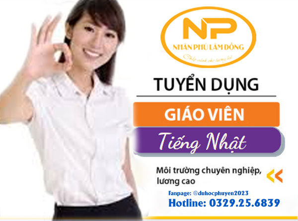 Tuyển giáo viên Tiếng Nhật