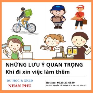 Những lưu ý quan trọng khi đi xin việc làm thêm tại Nhật Bản