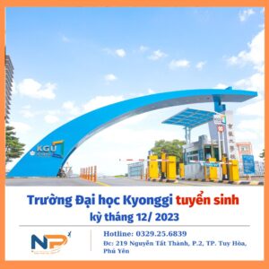 [ TUYỂN SINH DU HỌC HÀN QUỐC] Trường Đại học Kyonggi tuyển sinh kỳ tháng 12/ 2023