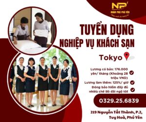 TUYỂN NGHIỆP VỤ KHÁCH SẠN