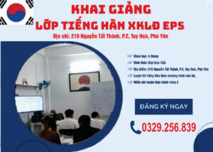 Khai giảng lớp tiếng Hàn EPS - TOPIK tại Phú Yên